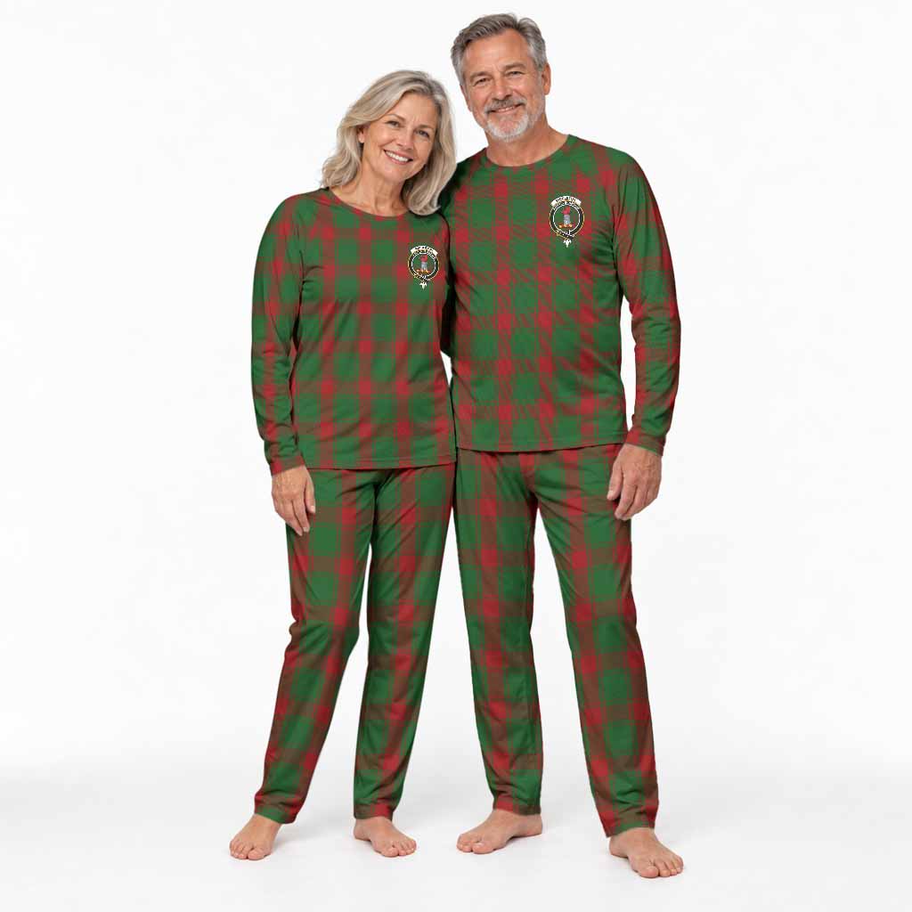 Middleton Tartan Pajamas Family Set with Family Crest