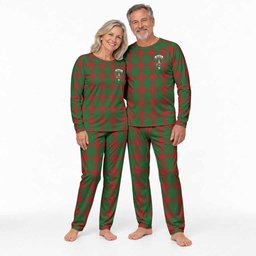 Middleton Tartan Pajamas Family Set with Family Crest