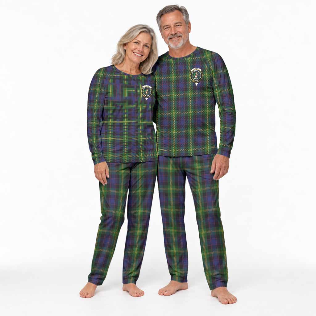 Watson Tartan Pajamas Family Set with Family Crest