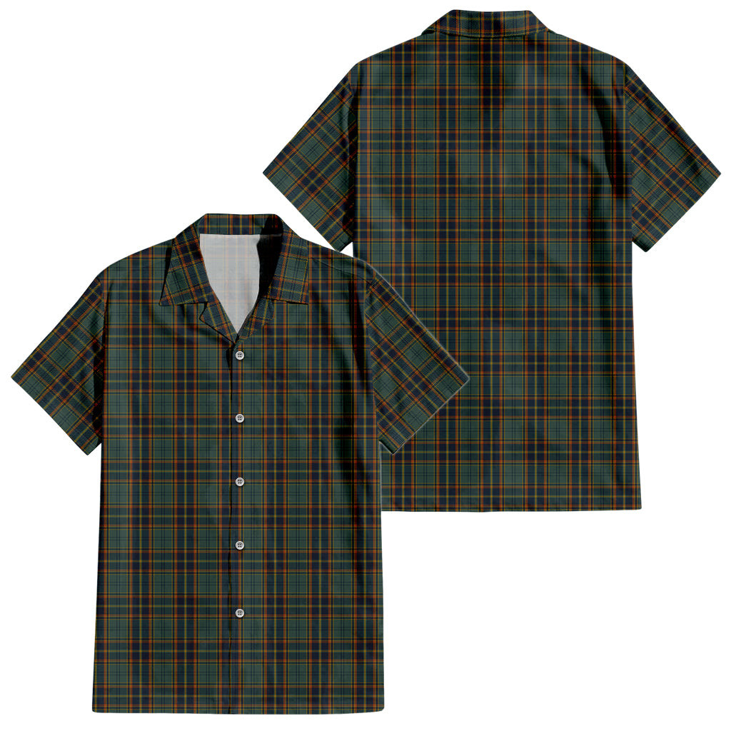 Antrim County Ireland Tartan Hawaiian Shirt