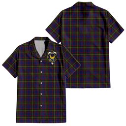 Durie Tartan Hawaiian Shirt with Family Crest