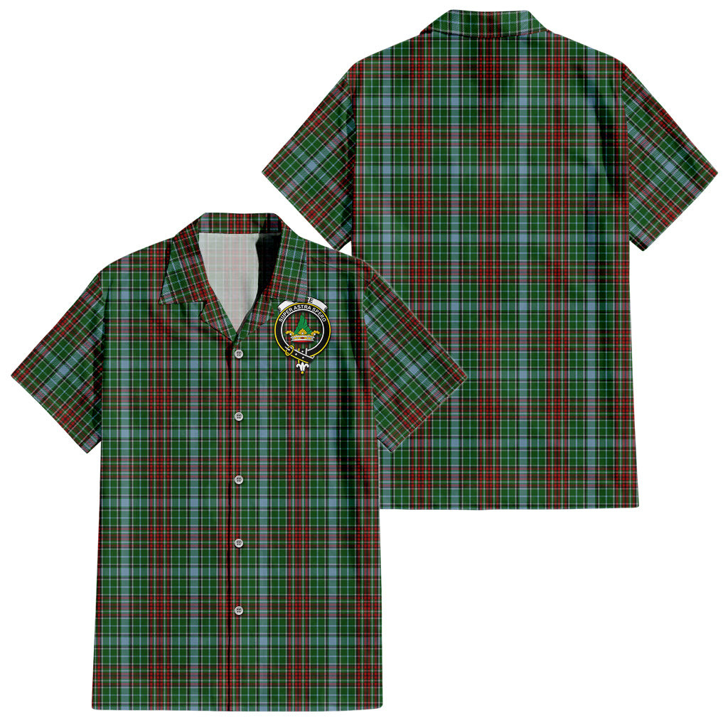 Gayre Tartan Hawaiian Shirt with Family Crest