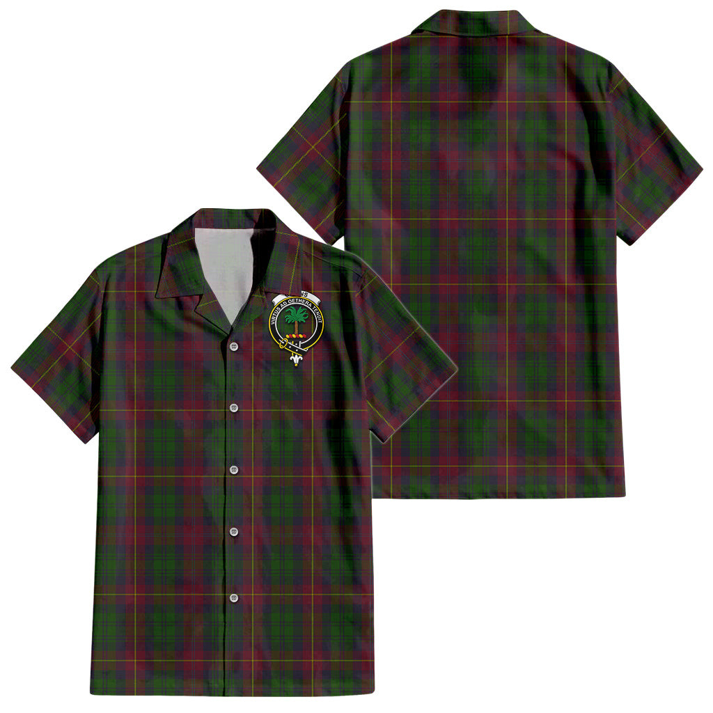 Cairns Tartan Hawaiian Shirt with Family Crest