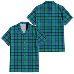 Flower Of Scotland Tartan Hawaiian Shirt