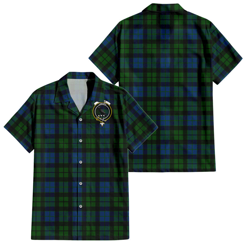 MacKie (McKie) Tartan Hawaiian Shirt with Family Crest