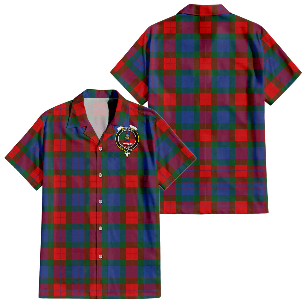 Mar Tartan Hawaiian Shirt with Family Crest