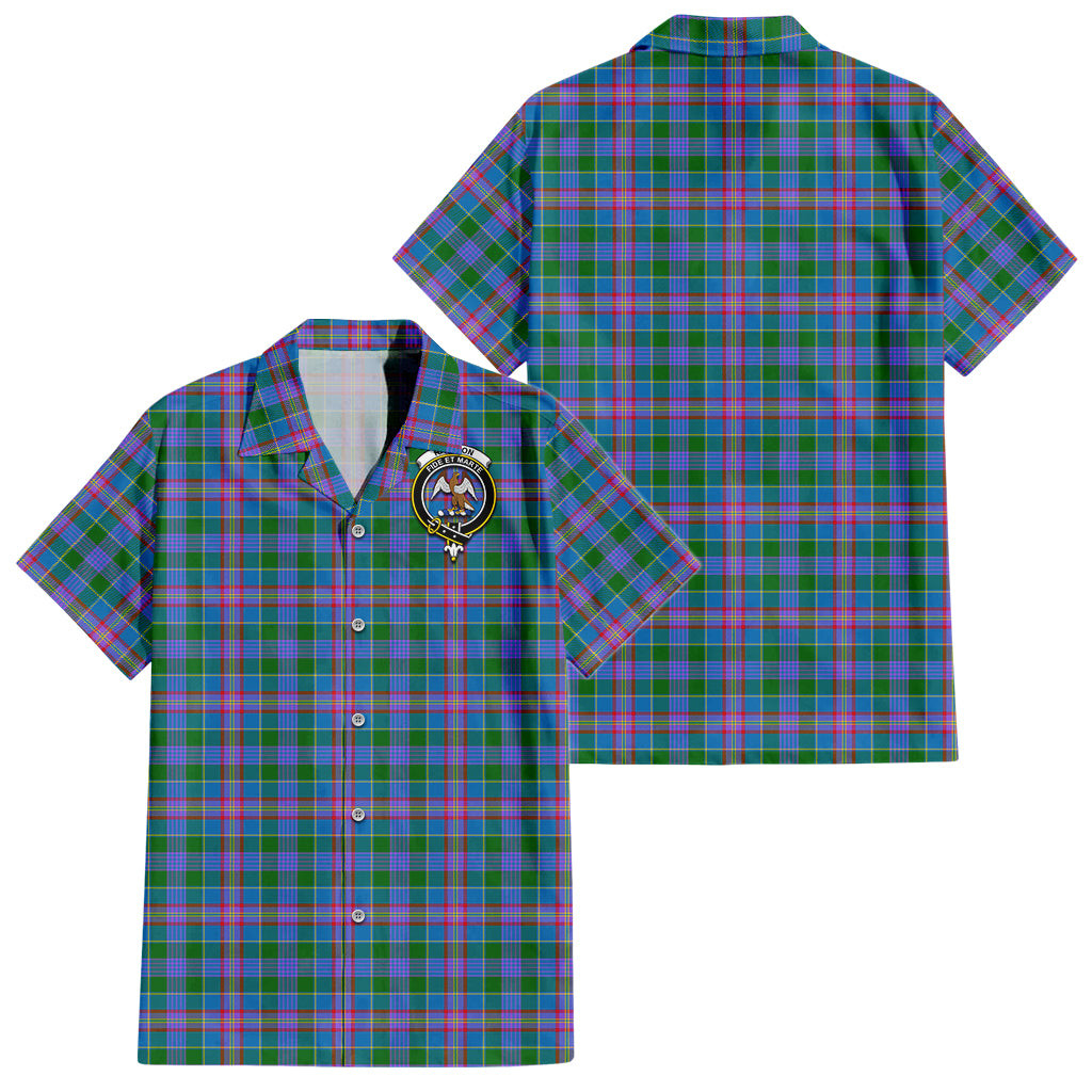 Ralston Tartan Hawaiian Shirt with Family Crest