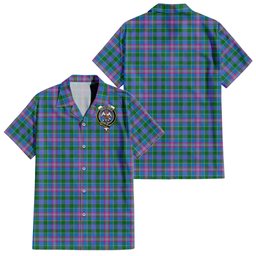 Ralston Tartan Hawaiian Shirt with Family Crest