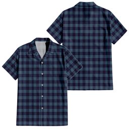 Roberts of Wales Tartan Hawaiian Shirt