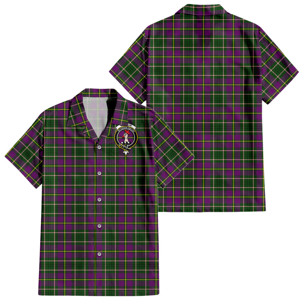 Taylor (Tailyour) Tartan Hawaiian Shirt with Family Crest