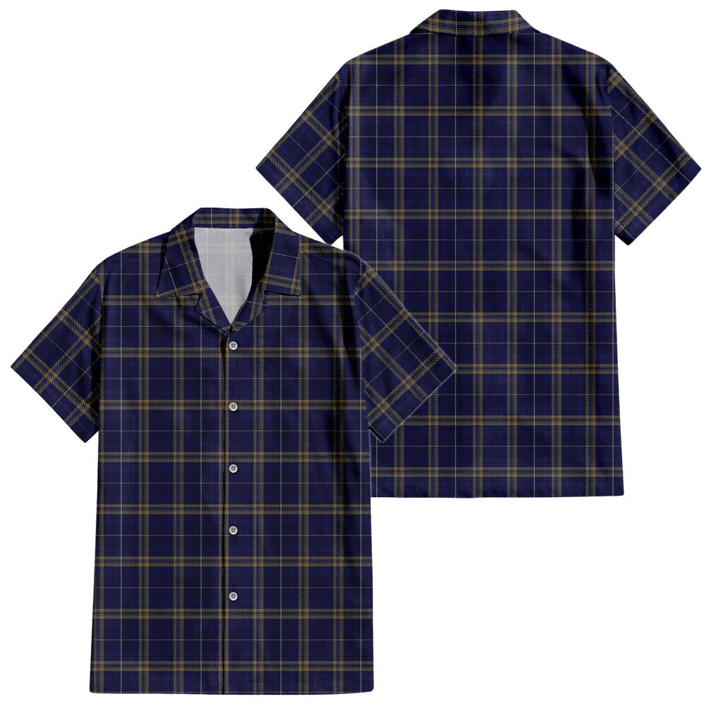 Rhys of Wales Tartan Hawaiian Shirt