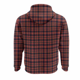 Ogilvie (Ogilvy) Tartan Crest Hoodie Ferocious Lion Style