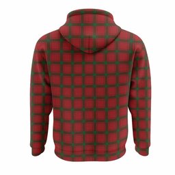 MacDonald (McDonald) of Sleat Tartan Crest Hoodie Ferocious Lion Style