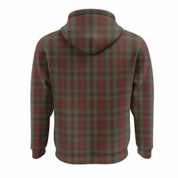 Tennant Tartan Crest Hoodie Ferocious Lion Style
