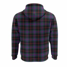 Nairn Tartan Crest Hoodie Ferocious Lion Style