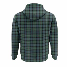Melville Tartan Crest Hoodie Ferocious Lion Style