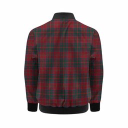 MacDonald (McDonald) of Glencoe Tartan Crest Kid Bomber Jacket Ferocious Lion Style