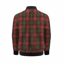 Nesbitt (Nisbet) Tartan Crest Kid Bomber Jacket Ferocious Lion Style
