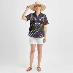 Beattie (Beatty) Tartan Crest Hawaiian Shirt Ferocious Lion Style