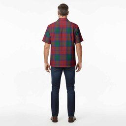 Byres (Byses) Tartan Crest Hawaiian Shirt Ferocious Lion Style