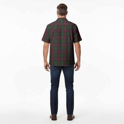 Cairns Tartan Crest Hawaiian Shirt Ferocious Lion Style