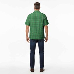 Currie Tartan Crest Hawaiian Shirt Ferocious Lion Style