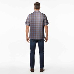 Boswell Tartan Crest Hawaiian Shirt Ferocious Lion Style