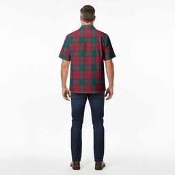 Auchinleck (Affleck) Tartan Crest Hawaiian Shirt Ferocious Lion Style