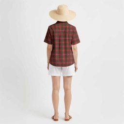 Bruce Tartan Crest Hawaiian Shirt Ferocious Lion Style