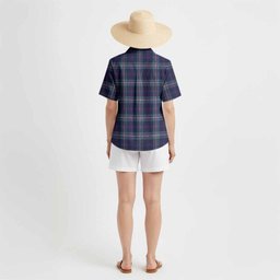 Nevoy Tartan Crest Hawaiian Shirt Ferocious Lion Style
