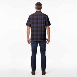Nairn Tartan Crest Hawaiian Shirt Ferocious Lion Style