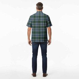 MacNeil (McNeil) Tartan Crest Hawaiian Shirt Ferocious Lion Style