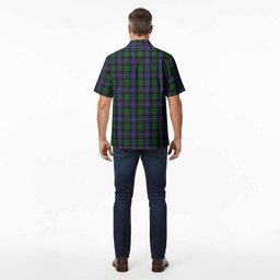 Galbraith Tartan Crest Hawaiian Shirt Ferocious Lion Style