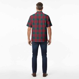 Fotheringham (Fotheringhame) Tartan Crest Hawaiian Shirt Ferocious Lion Style