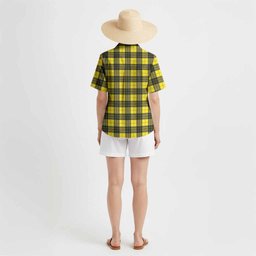 MacLeod (McLeod) Tartan Crest Hawaiian Shirt Ferocious Lion Style