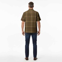 Jardine Tartan Crest Hawaiian Shirt Ferocious Lion Style