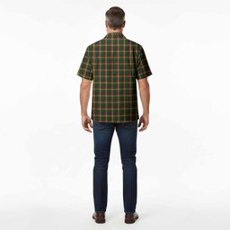 MacMillan (McMillan) Tartan Crest Hawaiian Shirt Ferocious Lion Style