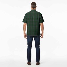 MacRae (McRae) Tartan Crest Hawaiian Shirt Ferocious Lion Style