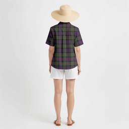 MacDonald (McDonald) Tartan Crest Hawaiian Shirt Ferocious Lion Style