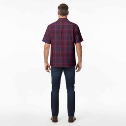 McCall (Caithness) Tartan Crest Hawaiian Shirt Ferocious Lion Style