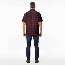 MacLachlan (McLachlan) Tartan Crest Hawaiian Shirt Ferocious Lion Style