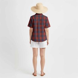 Fraser Tartan Crest Hawaiian Shirt Ferocious Lion Style