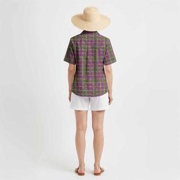 Taylor (Tailyour) Tartan Crest Hawaiian Shirt Ferocious Lion Style