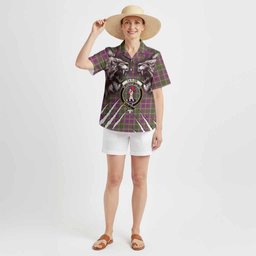 Taylor (Tailyour) Tartan Crest Hawaiian Shirt Ferocious Lion Style