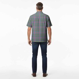 Ralston Tartan Crest Hawaiian Shirt Ferocious Lion Style