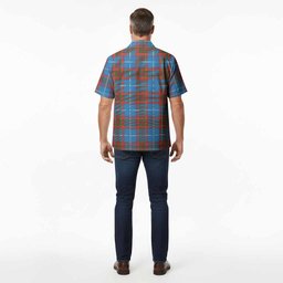 Spalding Tartan Crest Hawaiian Shirt Ferocious Lion Style