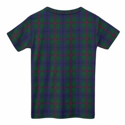 Laurie Tartan Crest Kid T-shirt Ferocious Lion Style