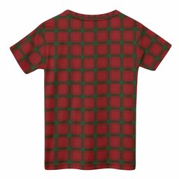 MacDonald (McDonald) of Sleat Tartan Crest Kid T-shirt Ferocious Lion Style