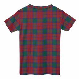 Fotheringham (Fotheringhame) Tartan Crest Kid T-shirt Ferocious Lion Style