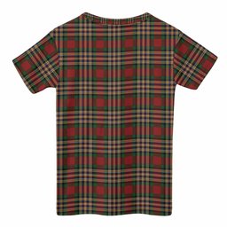 MacGill (MakGill) Tartan Crest Kid T-shirt Ferocious Lion Style